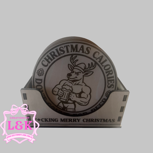 Sarcastic Christmas Coasters